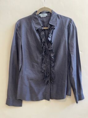 Prada Milano navy blouse